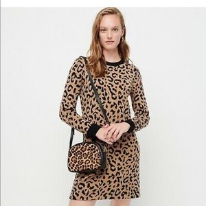 ✨NEW✨J. Crew leopard 🐆 print dress